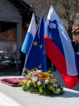 Odprtje novoasfaltiranega dela ceste Špitalič – Okrog (1)